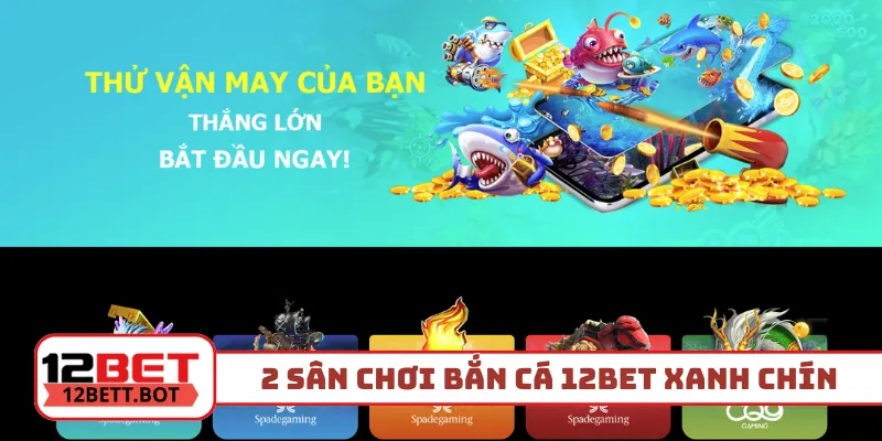 2 sân chơi bắn cá 12Bet xanh chín