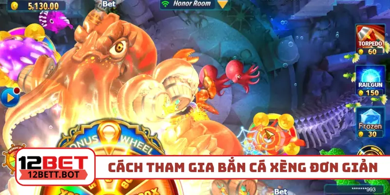 Cách tham gia bắn cá xèng online cực đơn giản