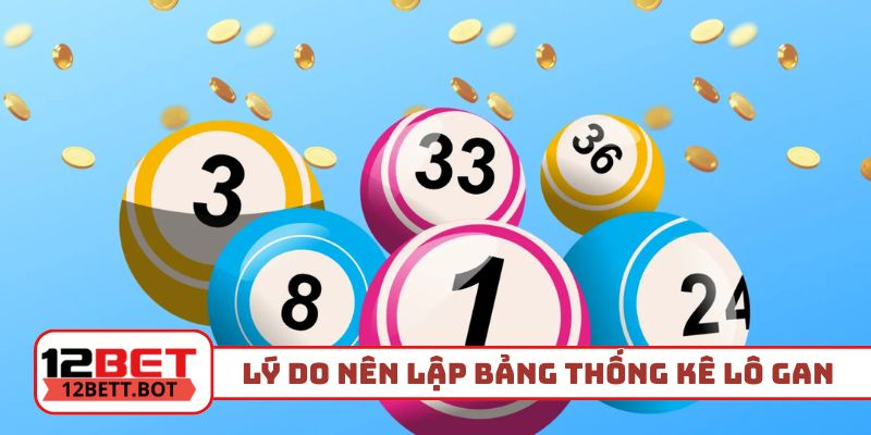 Lý do nên lập bảng thống kê lô gan miền bắc