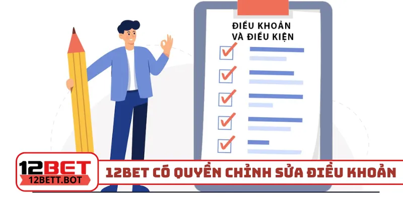 Nhà cái có quyền chỉnh sửa điều khoản điều kiện
